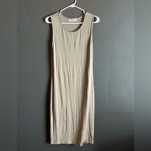 Tomsware Green Midi Tank Dress